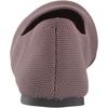 Amazon Essentials Women’s Knit Mesh Ballet Flat(Purple)