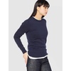 Amazon Essentials Women’s Lightweight Soft Crewneck Sweater, 100% Cotton, Plus Size Available(Navy)