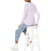 Amazon Essentials Women’s Lightweight Soft Crewneck Sweater, 100% Cotton, Plus Size Available(Pastel Lilac)