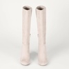 Amazon Essentials Women’s Tall Heel Boot with Memory Foam Insole, Interior Zipper(Grey Faux Suede)
