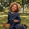 Amazon Essentials x Sofia Grainge Babies, Toddlers and Girls’ Cardigan Sweater(Navy)