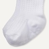 Amazon Essentials x Sofia Grainge Toddler and Baby Girls’ Scallop Top Socks with Non-Slip Grippers, 6 Pairs(White)