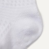 Amazon Essentials x Sofia Grainge Toddler and Baby Girls’ Scallop Top Socks with Non-Slip Grippers, 6 Pairs(White)