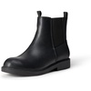 Black Faux Leather