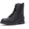 Black Faux Leather