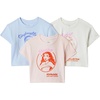 Amazon Essentials Girls and Toddlers’ Short Sleeve T-Shirt(Princess Power)