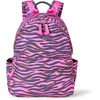 Amazon Essentials Unisex Kids’ Backpack for Boys and Girls, Sky Blue Crazy Camo, One Size(Bright Pink Zebra Stripes)