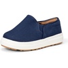 Amazon Essentials Unisex Kids and Toddlers’ Canvas Slip-on Sneakers(Bright Blue Canvas)