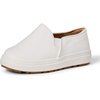 Amazon Essentials Unisex Kids and Toddlers’ Canvas Slip-on Sneakers(White Canvas)