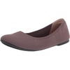 Amazon Essentials Women’s Knit Mesh Ballet Flat(Mauve)