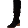 Amazon Essentials womens Tall Block Heel Boots(Black)