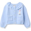 Amazon Essentials x Sofia Grainge Babies, Toddlers and Girls’ Cardigan Sweater(Light Blue Goose)