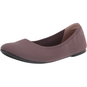 Amazon Essentials Women’s Knit Mesh Ballet Flat(Purple)