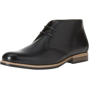 Amazon Essentials mens Desert Chukka Boot(Black)