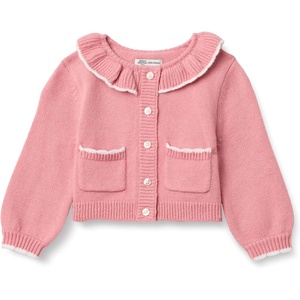 Amazon Essentials x Sofia Grainge Babies, Toddlers and Girls’ Cardigan Sweater(Blush)