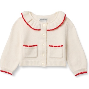 Amazon Essentials x Sofia Grainge Babies, Toddlers and Girls’ Cardigan Sweater(Ivory)