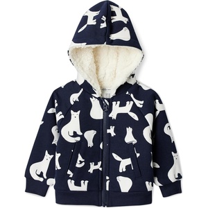 Amazon Essentials x Sofia Grainge Unisex Toddlers and Babies’ Zip Hoodie Sweatshirt(Navy Fox)