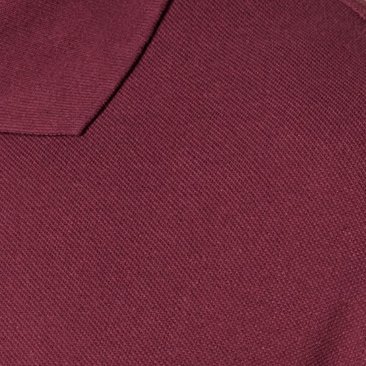image:imageAmazon Essentials Mens RegularFit Cotton Pique Polo Shirt Short Sleeve Available in Big amp TallBurgundy