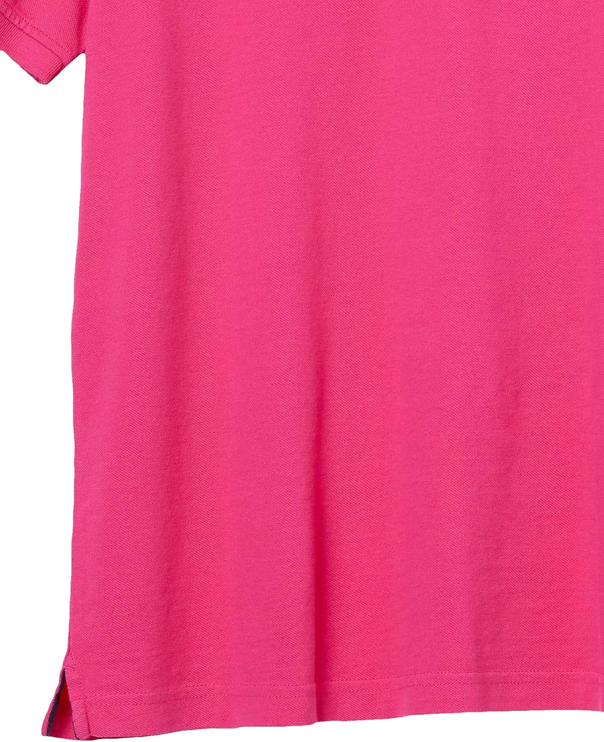 image:imageAmazon Essentials Mens RegularFit Cotton Pique Polo Shirt Short Sleeve Available in Big amp TallHot Pink