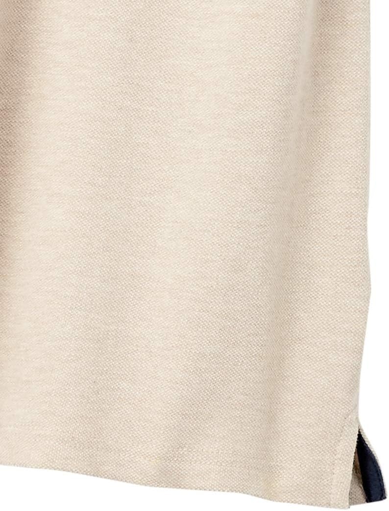 image:imageAmazon Essentials Mens RegularFit Cotton Pique Polo Shirt Short Sleeve Available in Big amp TallOatmeal Heather