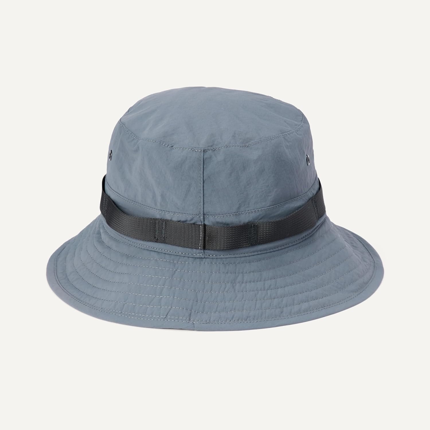 image:imageAmazon Essentials Mens Washed Nylon Outdoor Wide Brim Sun Bucket HatGrey