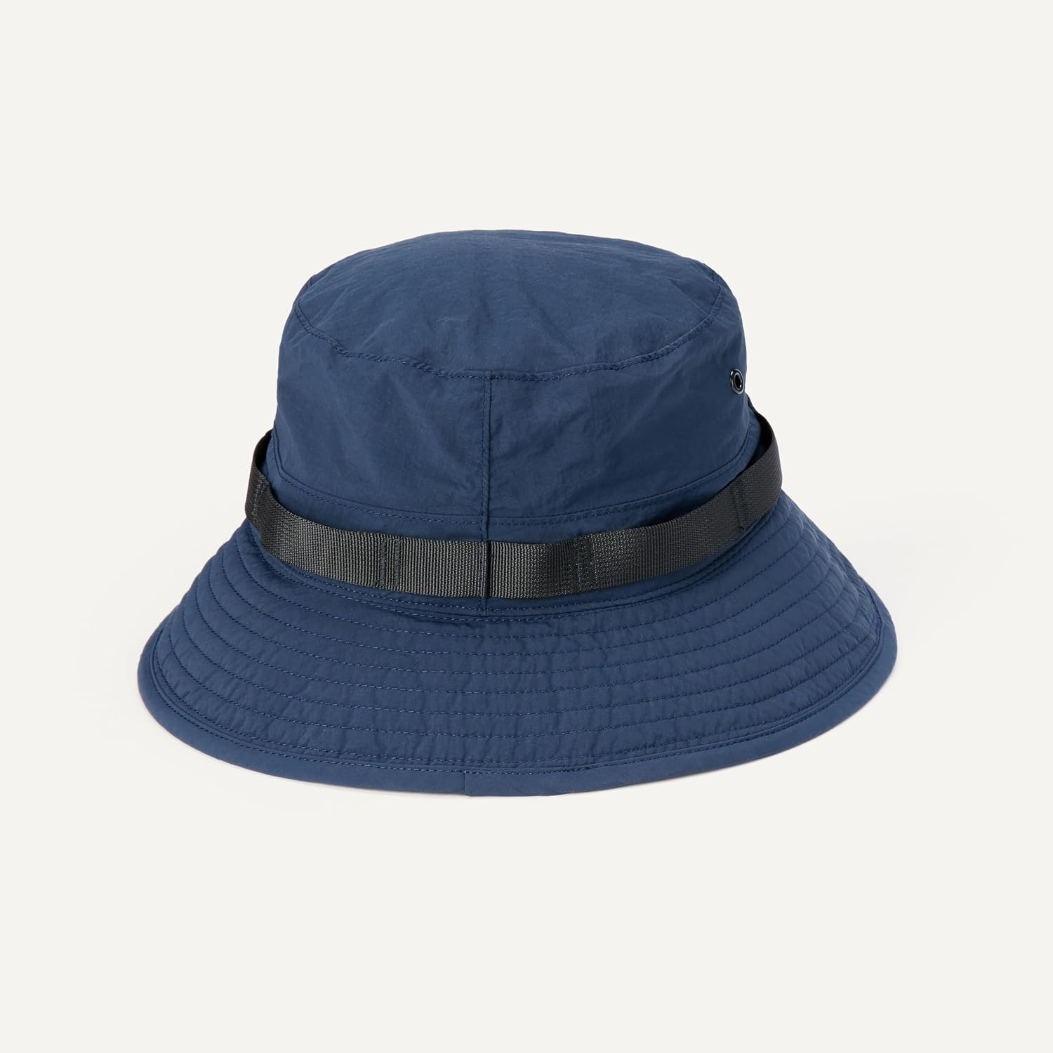 image:imageAmazon Essentials Mens Washed Nylon Outdoor Wide Brim Sun Bucket HatNavy