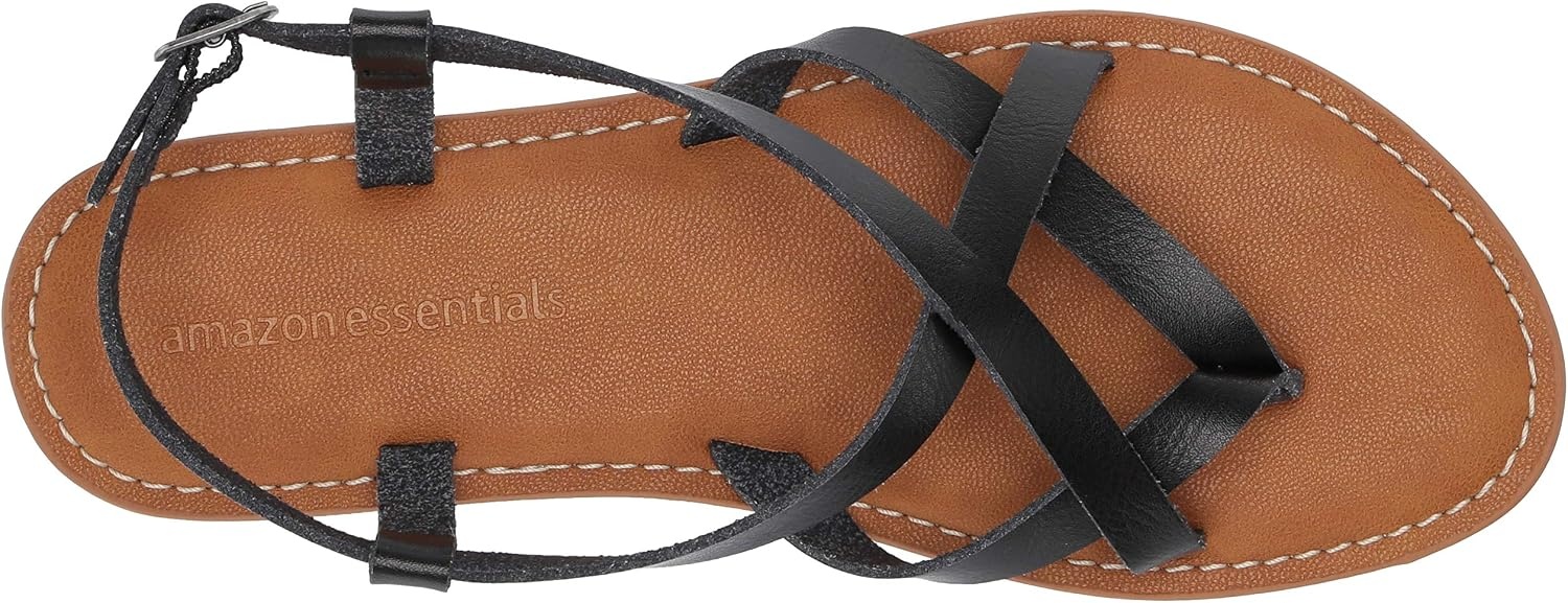 image:imageAmazon Essentials Womens Casual Strappy SandalBlack