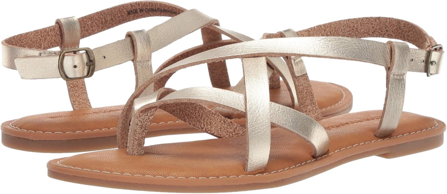 image:imageAmazon Essentials Womens Casual Strappy SandalGold