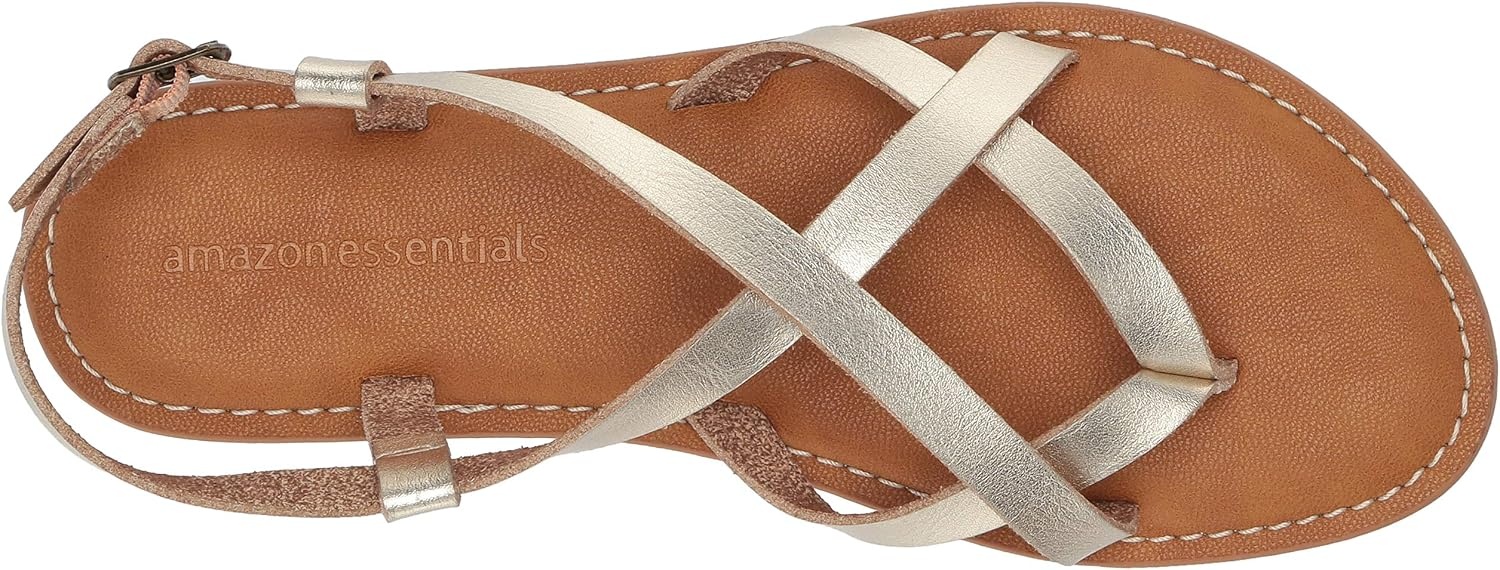 image:imageAmazon Essentials Womens Casual Strappy SandalGold