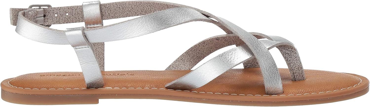 image:imageAmazon Essentials Womens Casual Strappy SandalSilver