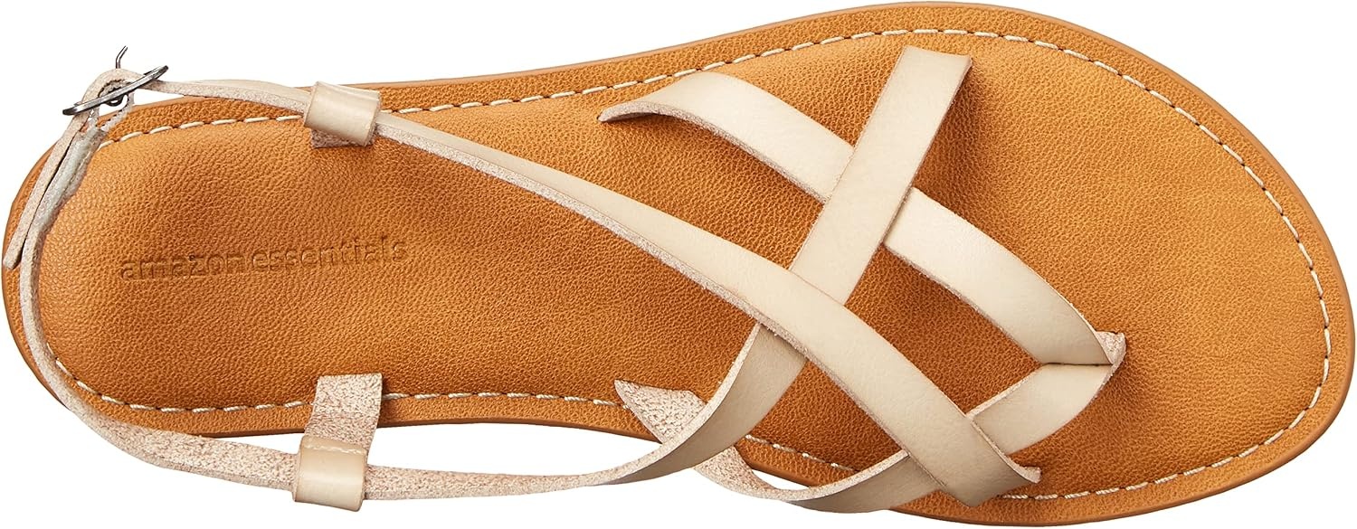 image:imageAmazon Essentials Womens Casual Strappy SandalTaupe