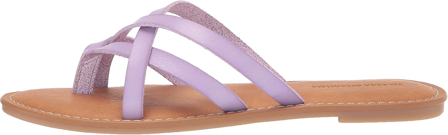image:imageAmazon Essentials Womens Strappy Slide Flat SandalLavender