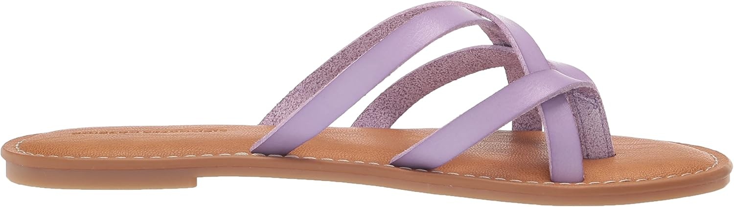 image:imageAmazon Essentials Womens Strappy Slide Flat SandalLavender