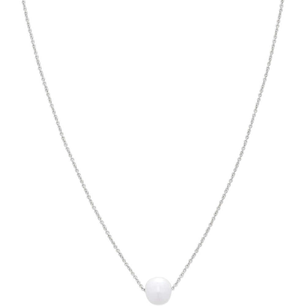 image:imageAmazon Essentials 14K Gold or Sterling Silver Freshwater Pearl Pendant NecklaceSilver