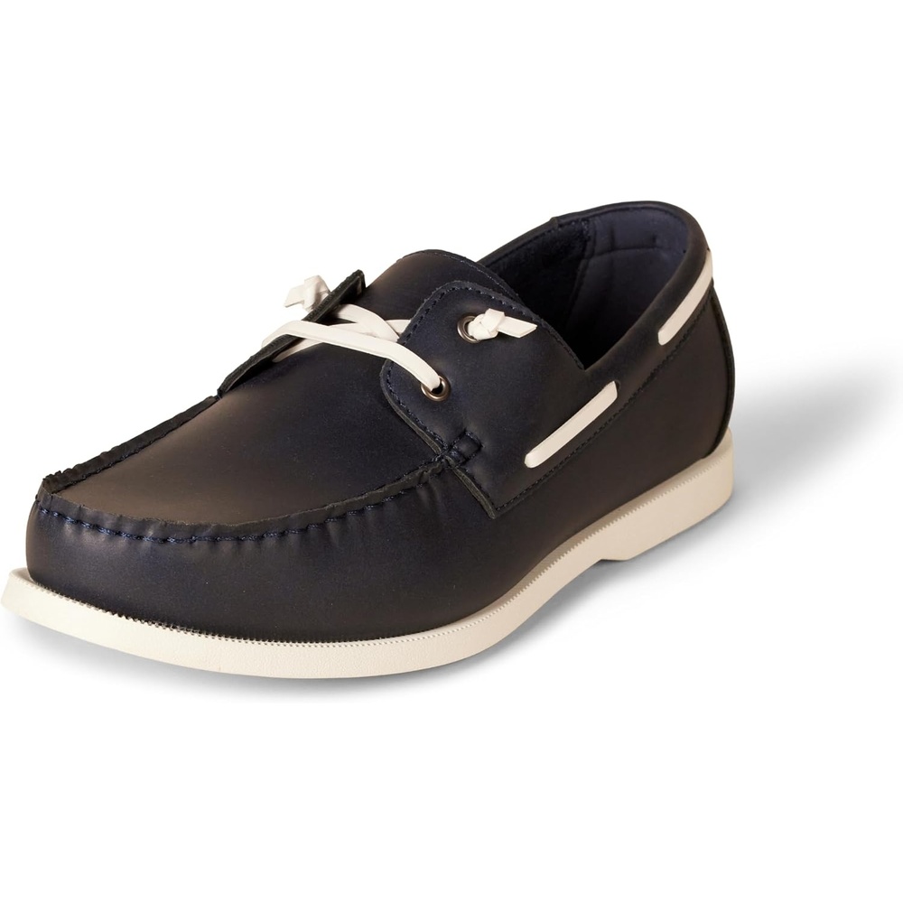 image:imageAmazon Essentials Mens SlipOn Boat Shoes with Ventilation NonSlip Sole Cushioned InsoleNavy
