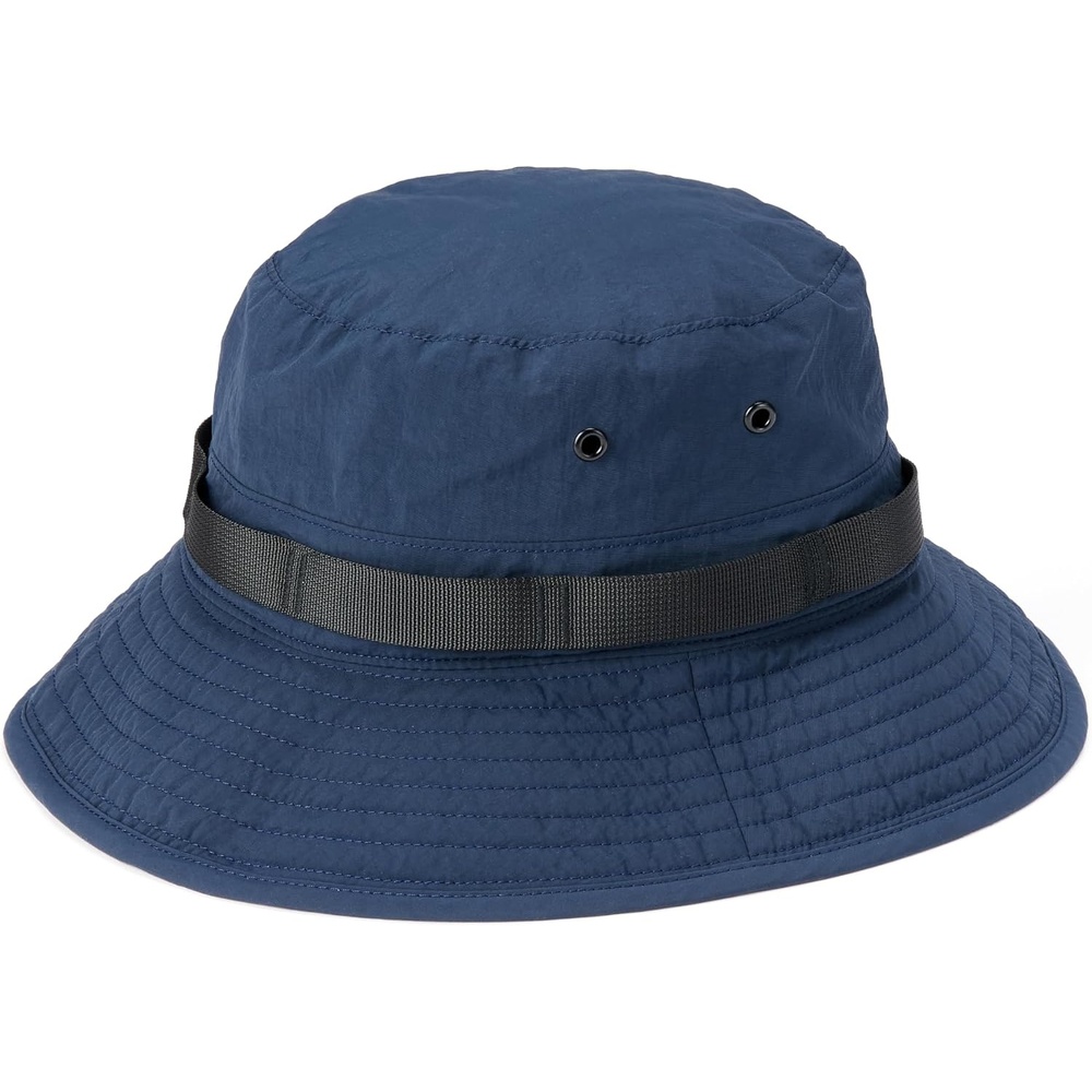image:imageAmazon Essentials Mens Washed Nylon Outdoor Wide Brim Sun Bucket HatNavy