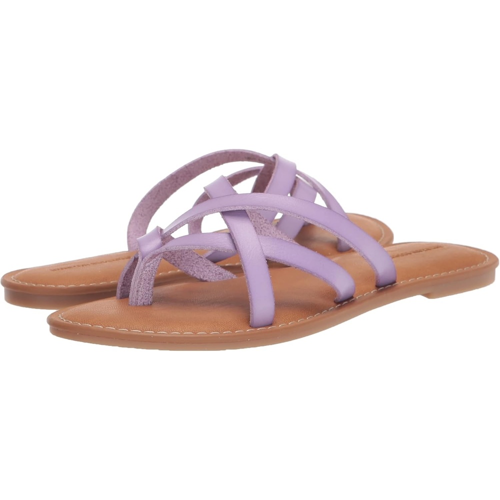 image:imageAmazon Essentials Womens Strappy Slide Flat SandalLavender