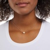 Amazon Essentials 14K Gold or Sterling Silver Freshwater Pearl Pendant Necklace(Rose Gold)