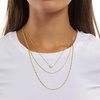 Amazon Essentials 14K Gold or Sterling Silver Freshwater Pearl Pendant Necklace(Yellow Gold)