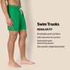 Amazon Essentials Men’s 7″ Quick-Dry Swim Trunk, Lightweight Breathable(Aqua Blue)