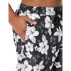 Amazon Essentials Men’s 7″ Quick-Dry Swim Trunk, Lightweight Breathable(Black Hibiscus Flower)