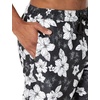 Amazon Essentials Men’s 7″ Quick-Dry Swim Trunk, Lightweight Breathable(Black Hibiscus Print)