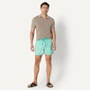 Amazon Essentials Men’s 7″ Quick-Dry Swim Trunk, Lightweight Breathable(Light Blue Mint Green Sun Geo)