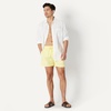 Amazon Essentials Men’s 7″ Quick-Dry Swim Trunk, Lightweight Breathable(Light Yellow)
