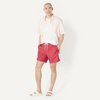 Amazon Essentials Men’s 7″ Quick-Dry Swim Trunk, Lightweight Breathable(Lilac Red Crocodiles)