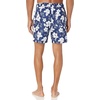 Amazon Essentials Men’s 7″ Quick-Dry Swim Trunk, Lightweight Breathable(Navy Hibiscus Flower)
