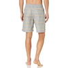 Amazon Essentials Men’s 9″ Quick-Dry Lightweight Breathable Swim Trunk with Mesh Liner(Grey Stripe)