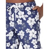 Amazon Essentials Men’s 9″ Quick-Dry Lightweight Breathable Swim Trunk with Mesh Liner(Navy Hibiscus Flower)