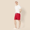 Amazon Essentials Men’s 9″ Quick-Dry Lightweight Breathable Swim Trunk with Mesh Liner(Red)
