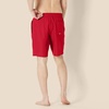 Amazon Essentials Men’s 9″ Quick-Dry Lightweight Breathable Swim Trunk with Mesh Liner(Red)